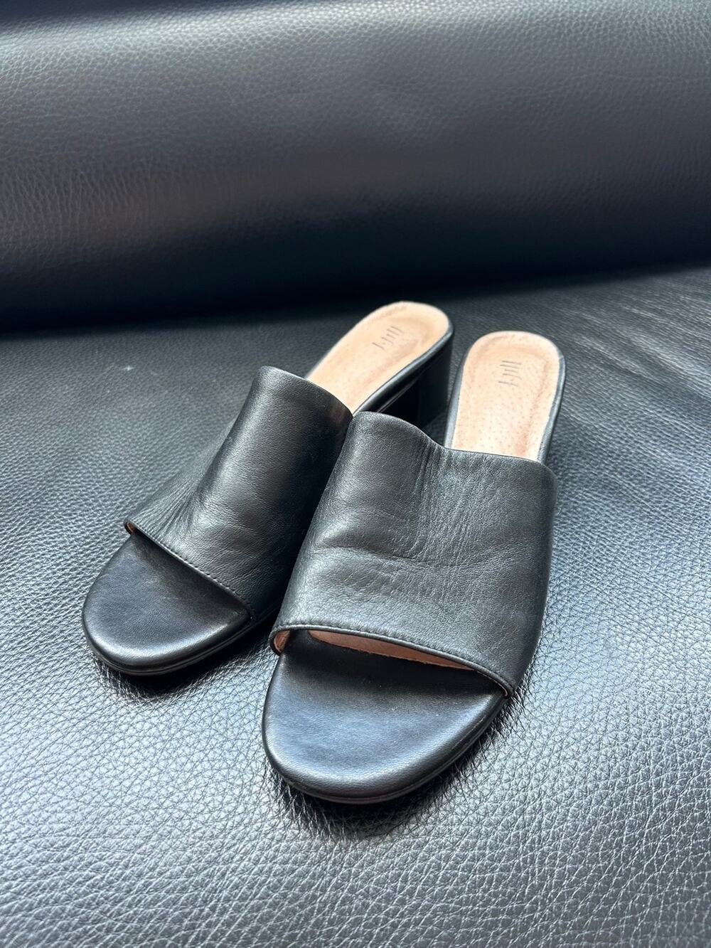 Leather Heeled Sandals 10